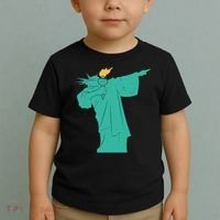 Dabbing Statue Of Liberty Toddler T-Shirt thumb 2