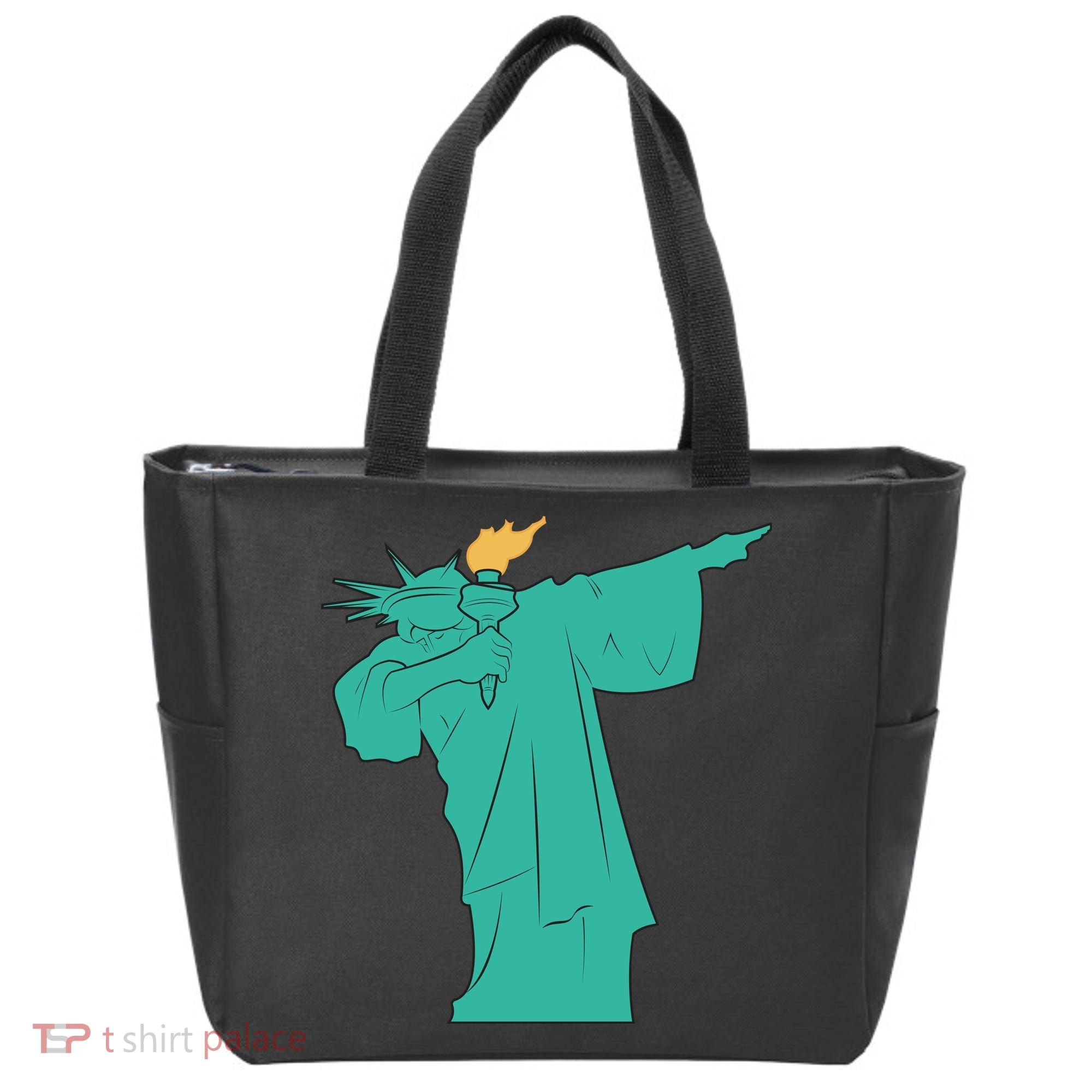 Dabbing Statue Of Liberty Tote Bag