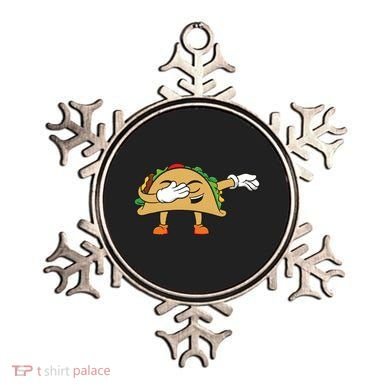 Dabbing Taco Ornament