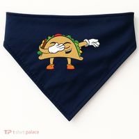 Dabbing Taco USA-Made Doggie Bandana thumb 0