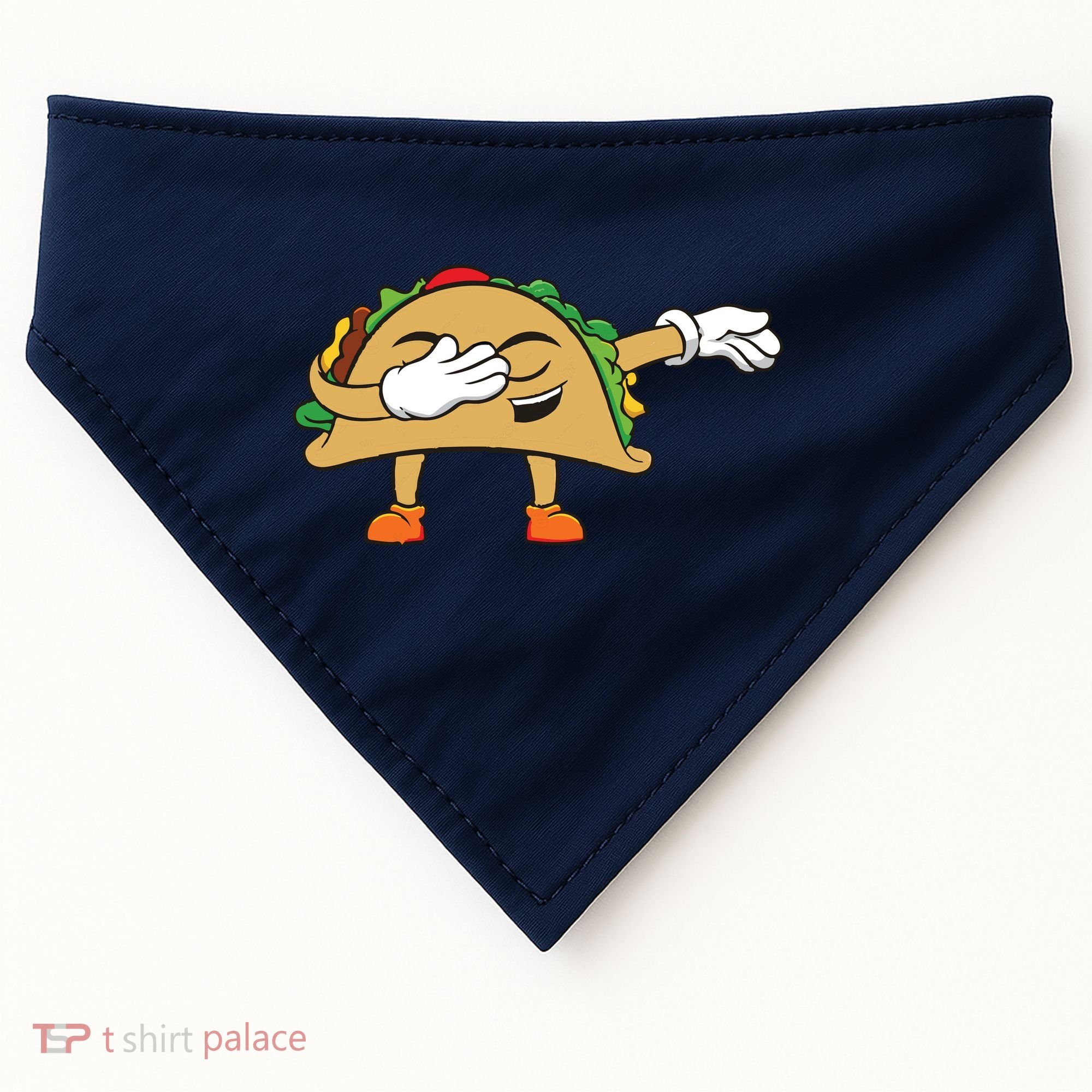 Dabbing Taco USA-Made Doggie Bandana
