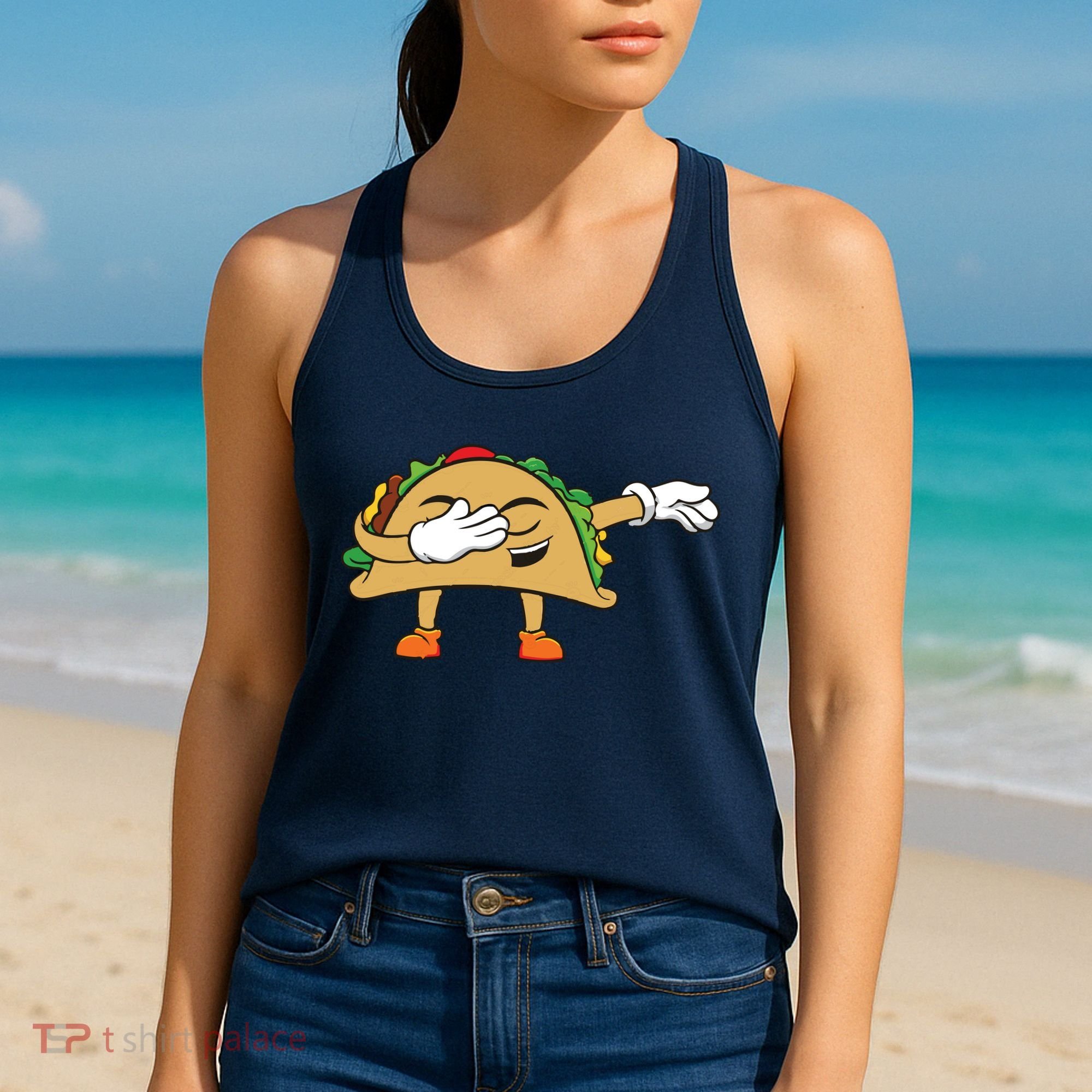 Dabbing Taco Women's Tank Top