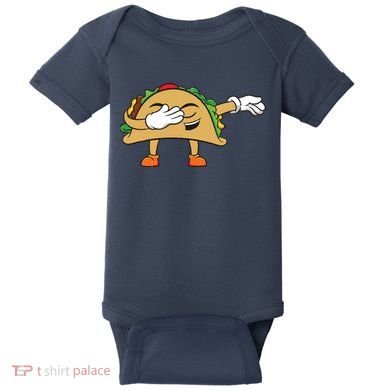 Dabbing Taco Baby Bodysuit