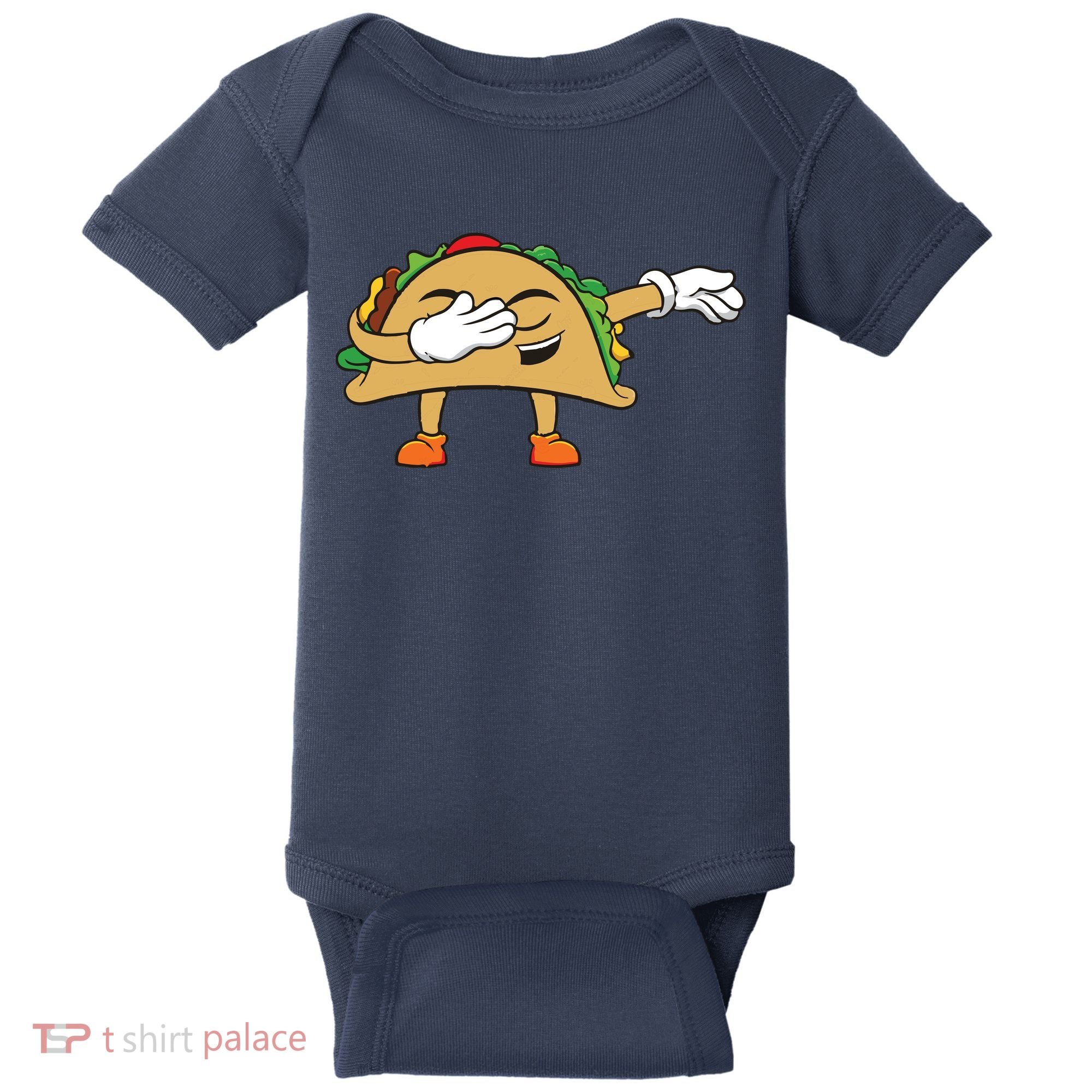 Dabbing Taco Baby Bodysuit