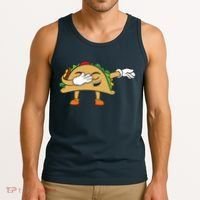 Dabbing Taco Tank Top thumb 3