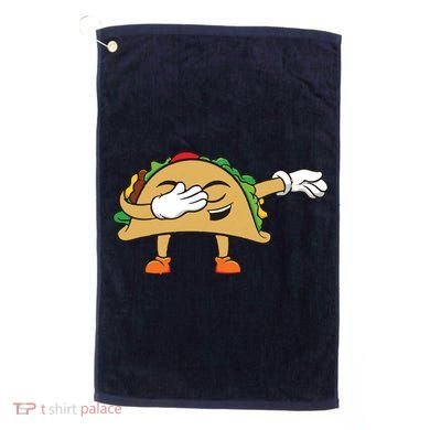 Dabbing Taco Golf Towel