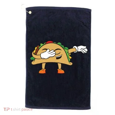 Dabbing Taco Golf Towel