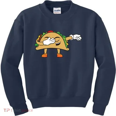 Dabbing Taco Kids Sweatshirt