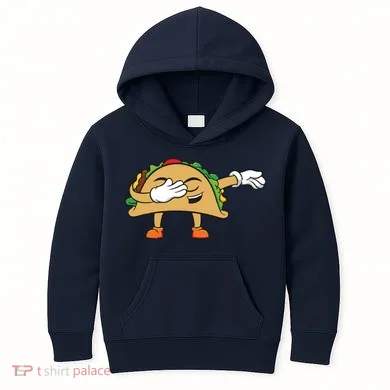 Dabbing Taco Kids Hoodie