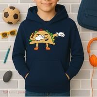 Dabbing Taco Kids Hoodie thumb 2
