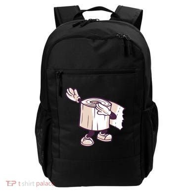 Dabbing Toilet Paper Backpack