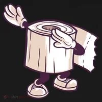 Dabbing Toilet Paper Women's Hoodie thumb 2