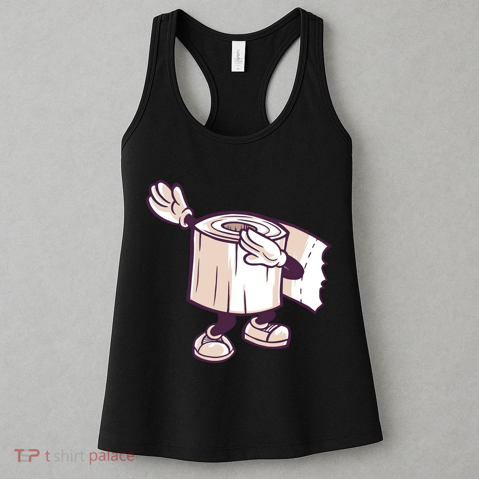 Dabbing Toilet Paper Women's Tank Top