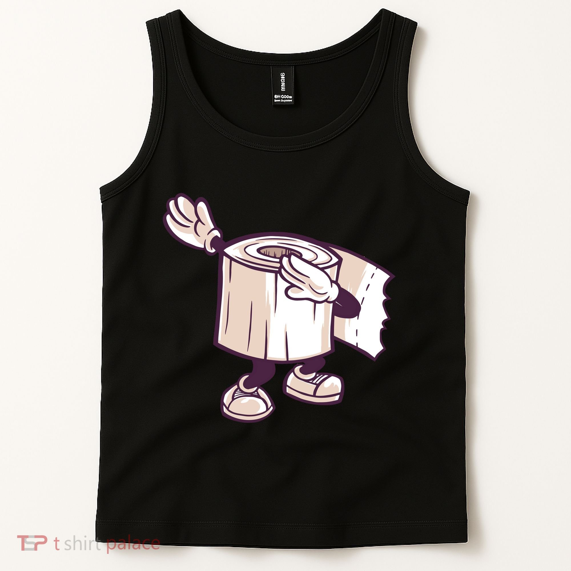 Dabbing Toilet Paper Tank Top