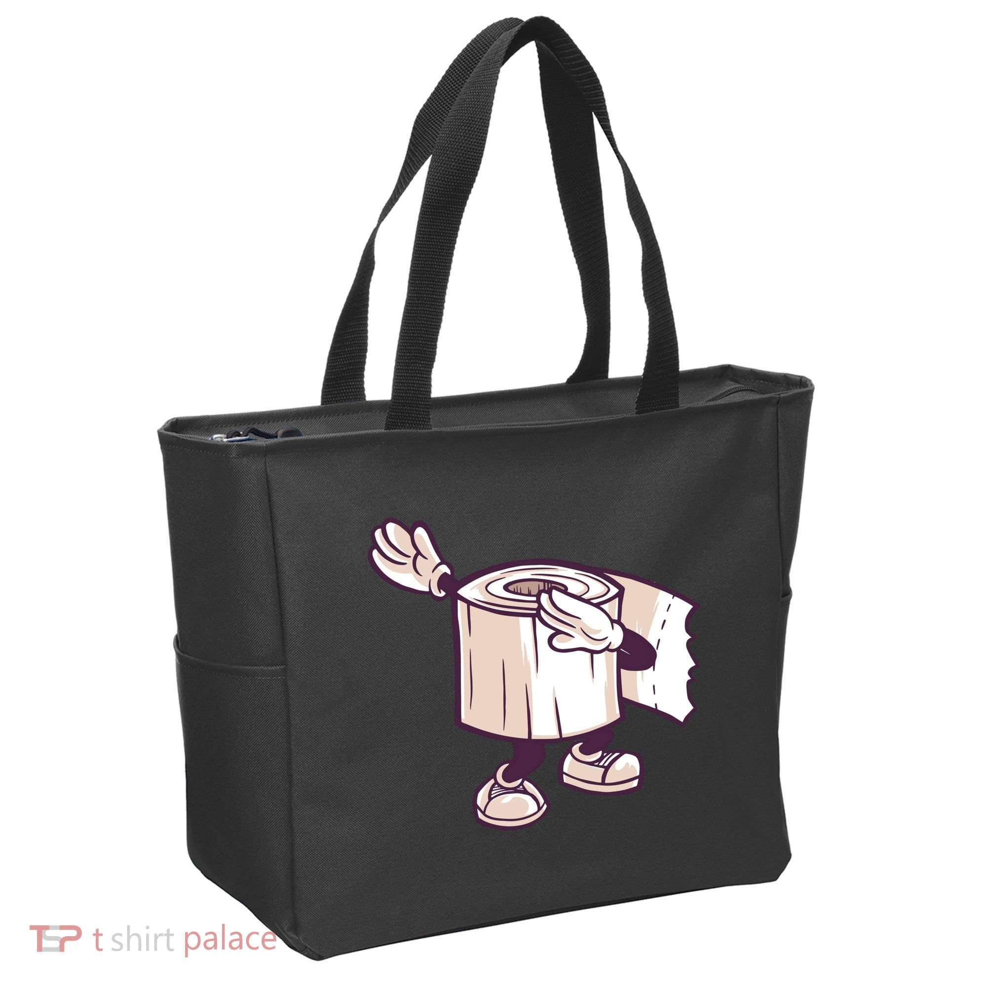 Dabbing Toilet Paper Tote Bag