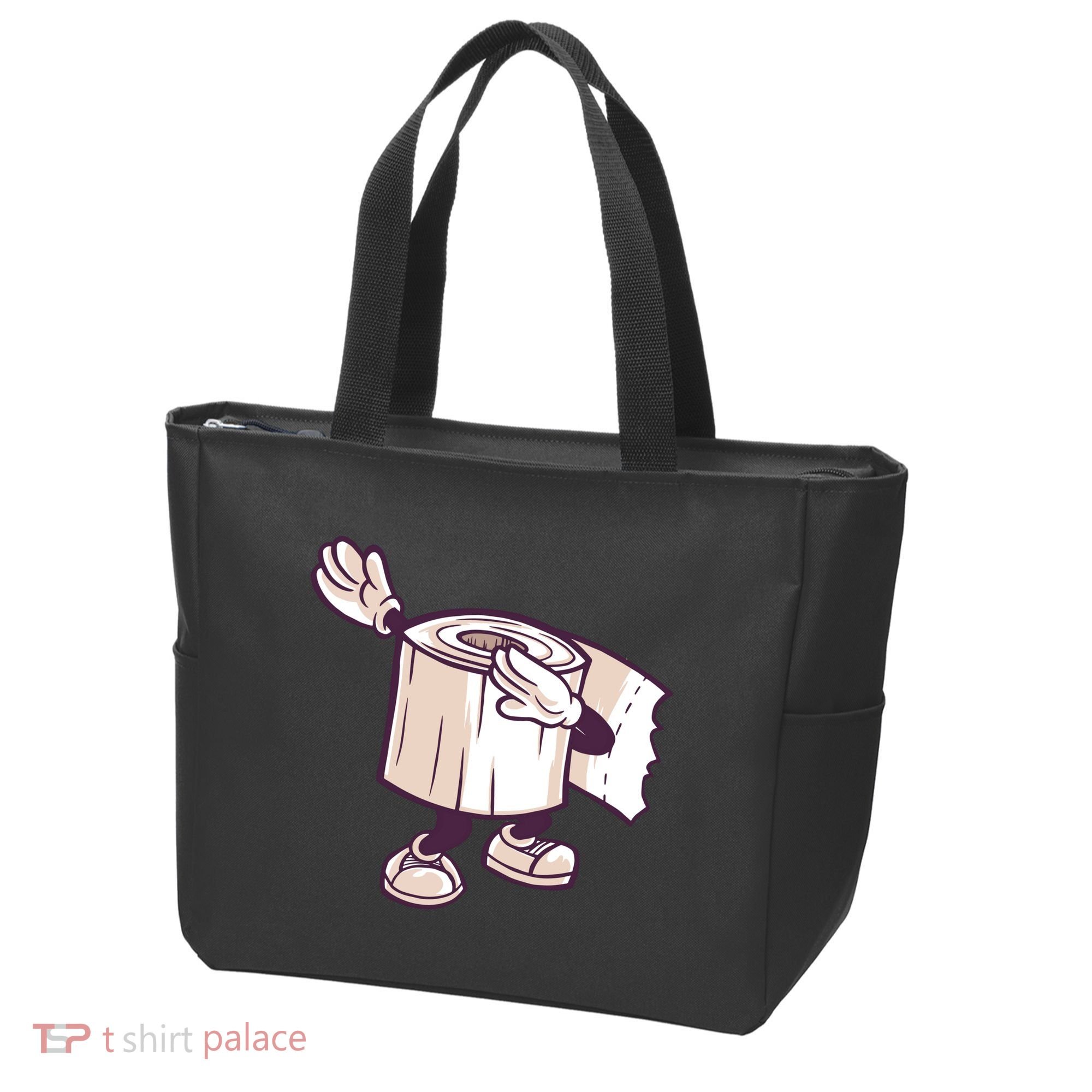 Dabbing Toilet Paper Tote Bag