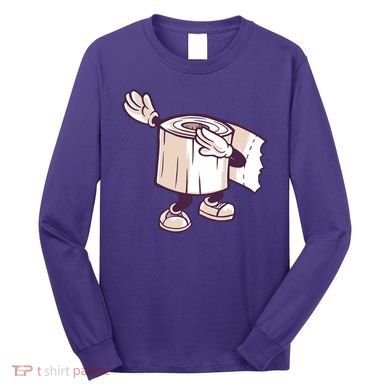 Dabbing Toilet Paper Long Sleeve Shirt