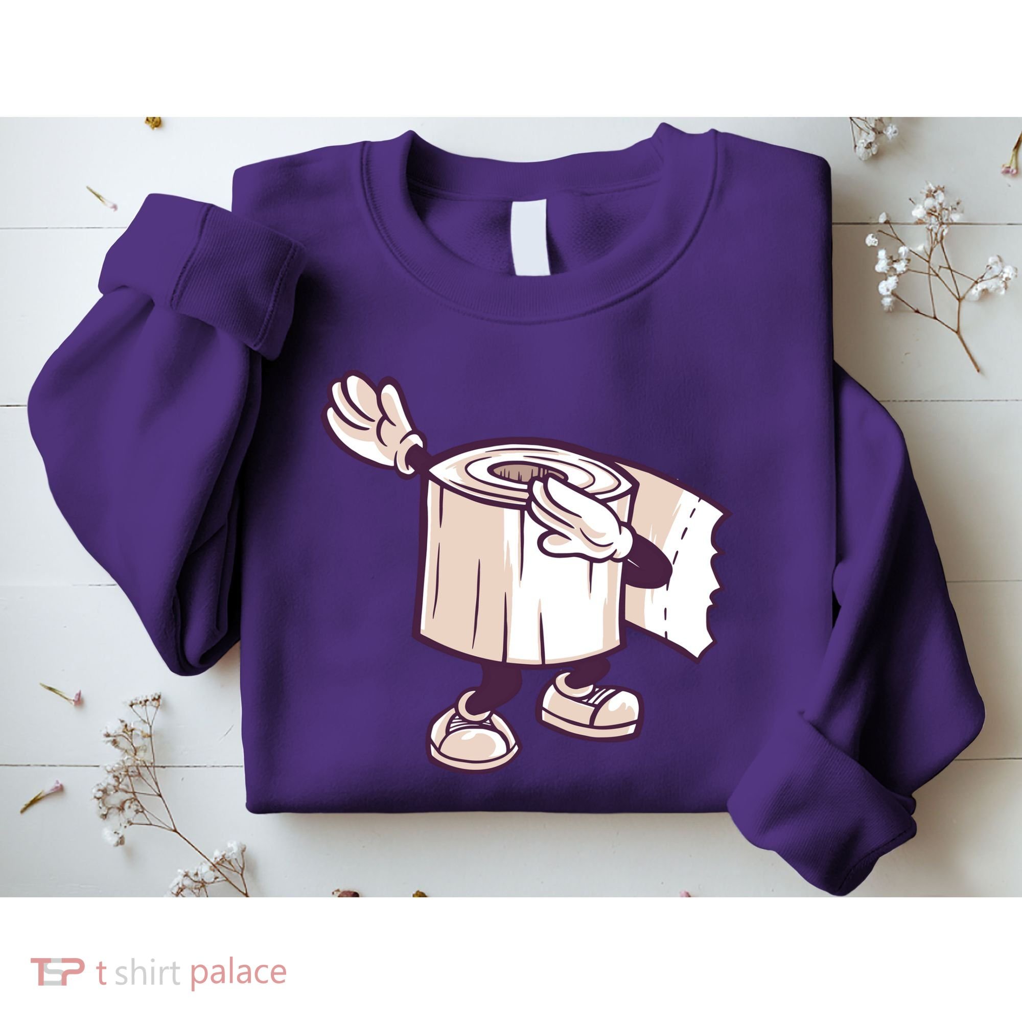 Dabbing Toilet Paper Sweatshirt