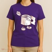 Dabbing Toilet Paper T-Shirt thumb 4