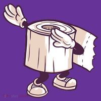 Dabbing Toilet Paper T-Shirt thumb 7
