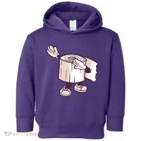 Dabbing Toilet Paper Toddler Hoodie thumb 0