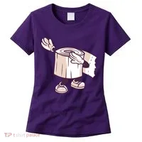 Dabbing Toilet Paper Women's T-Shirt thumb 0
