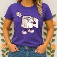 Dabbing Toilet Paper Women's T-Shirt thumb 2