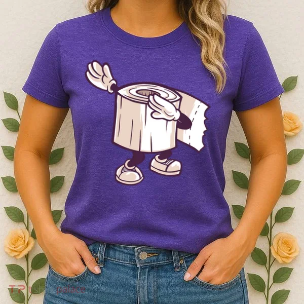 Dabbing Toilet Paper Women's T-Shirt
