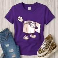 Dabbing Toilet Paper Women's T-Shirt thumb 3