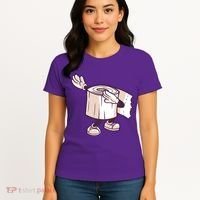 Dabbing Toilet Paper Women's T-Shirt thumb 4