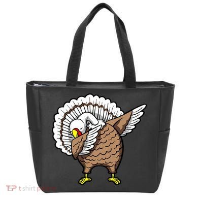Dabbing Turkey Funny Thanksgiving Day Tote Bag