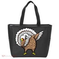 Dabbing Turkey Funny Thanksgiving Day Tote Bag thumb 0