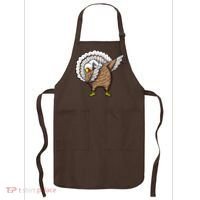 Dabbing Turkey Funny Thanksgiving Day Apron thumb 0