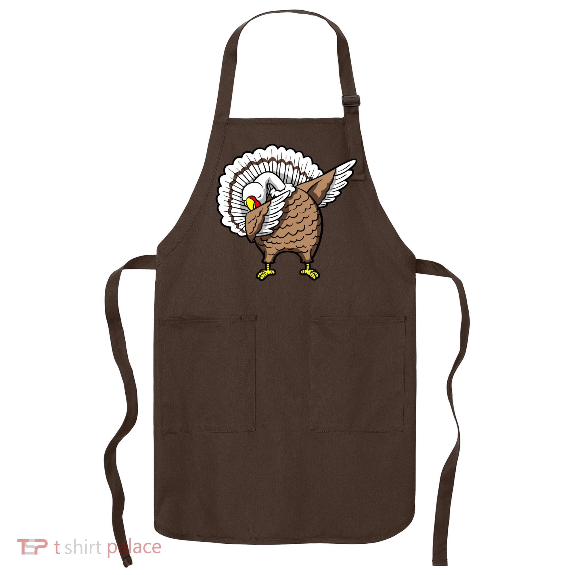 Dabbing Turkey Funny Thanksgiving Day Apron