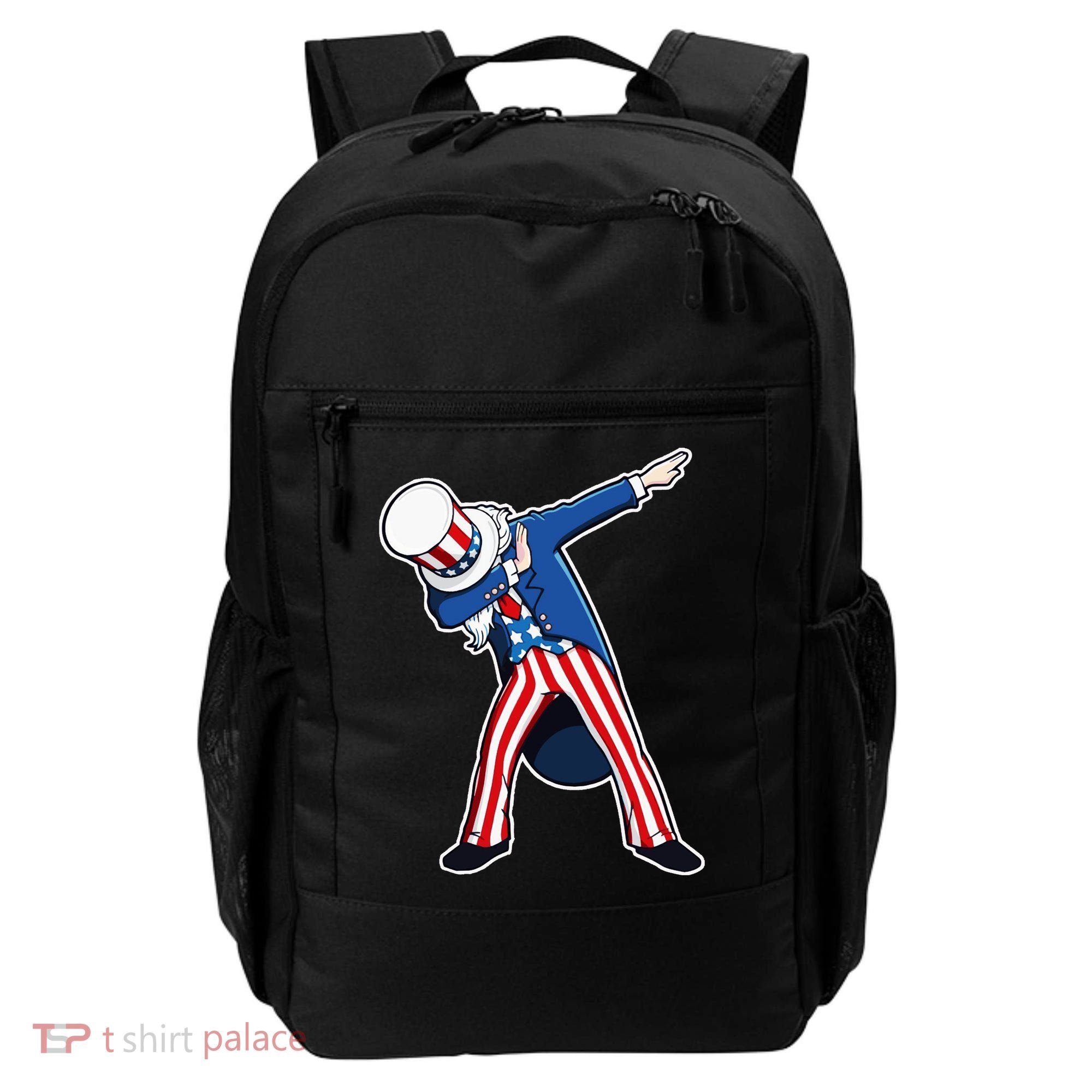 Dabbing Uncle Sam 4th of July Independence Day Backpack