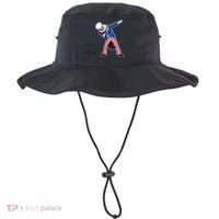 Dabbing Uncle Sam 4th of July Independence Day Bucket Hat thumb 0