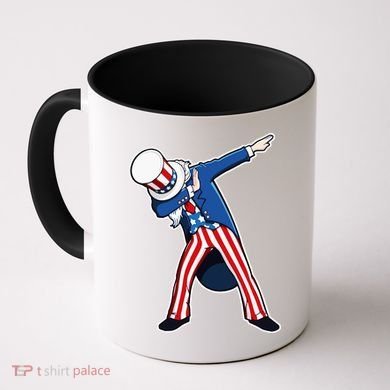 Dabbing Uncle Sam 4th of July Independence Day Coffee Mug
