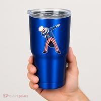 Dabbing Uncle Sam 4th of July Independence Day Tumbler thumb 2