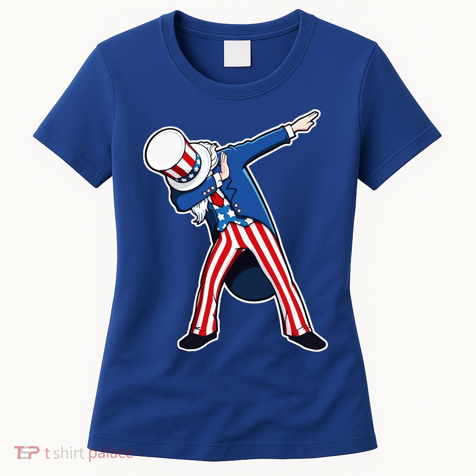 Dabbing Uncle Sam 4th of July Independence Day Women's T-Shirt