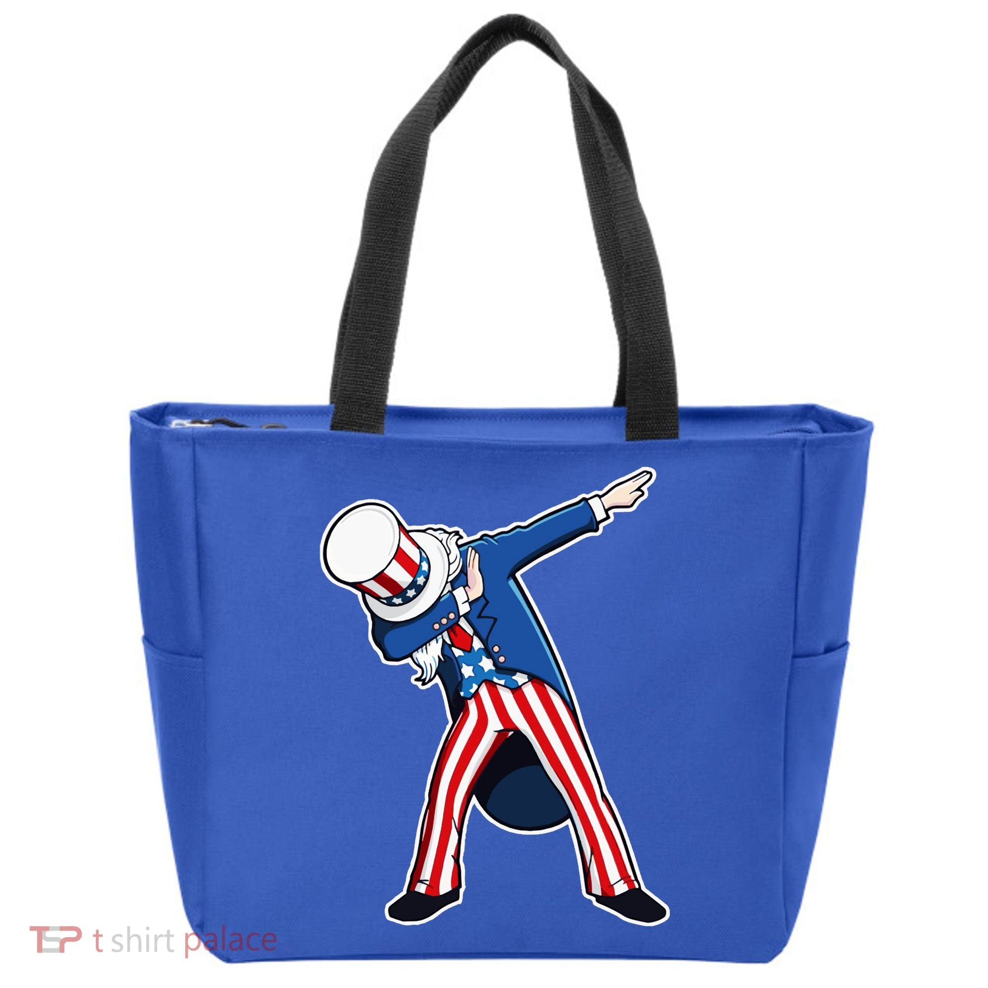 Dabbing Uncle Sam 4th of July Independence Day Tote Bag
