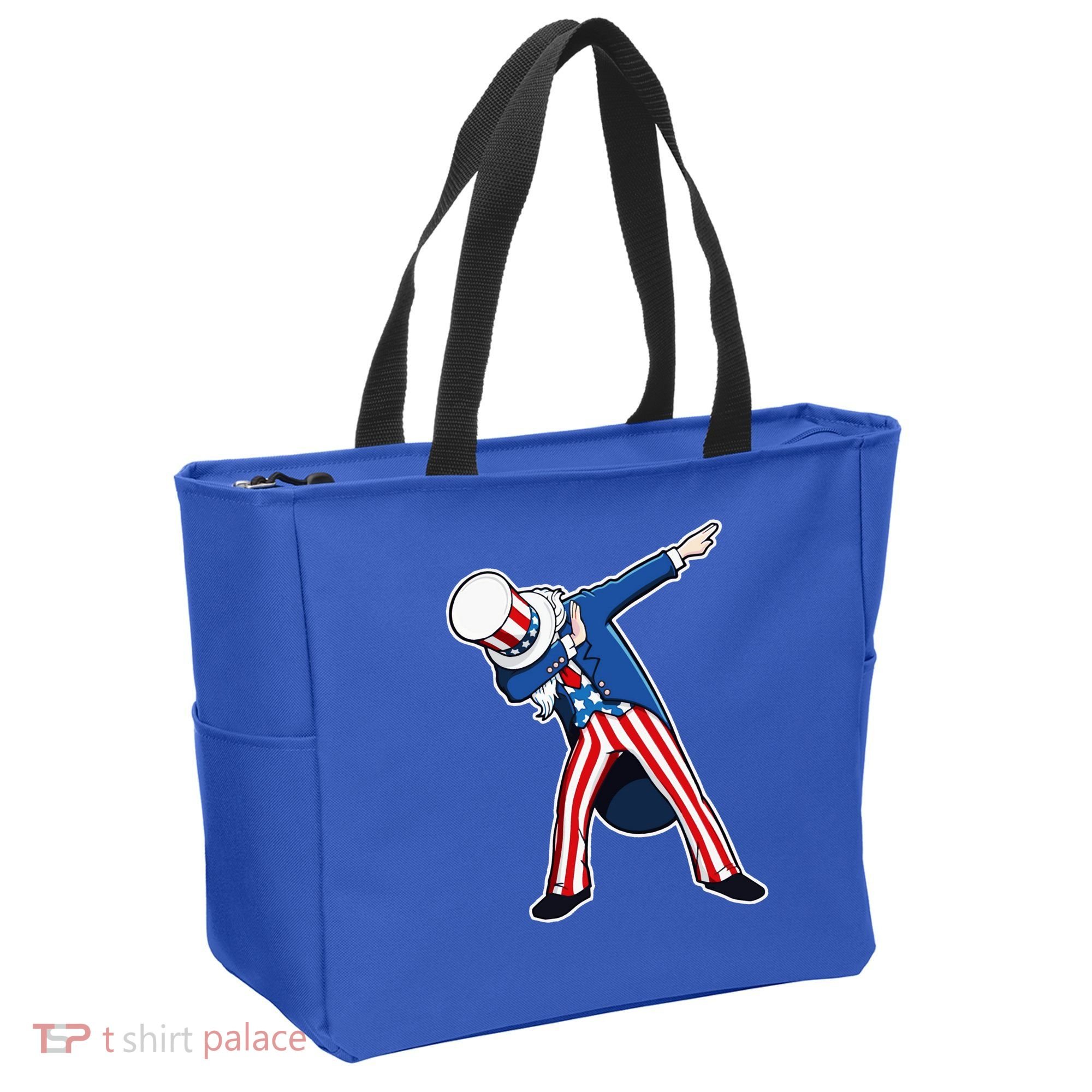 Dabbing Uncle Sam 4th of July Independence Day Tote Bag