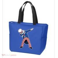 Dabbing Uncle Sam 4th of July Independence Day Tote Bag thumb 3