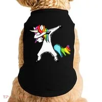 Dabbing Unicorn - Autism Awareness Doggie Tank thumb 0