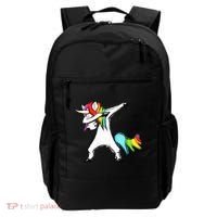 Dabbing Unicorn - Autism Awareness Backpack thumb 0