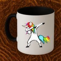 Dabbing Unicorn - Autism Awareness Coffee Mug thumb 2