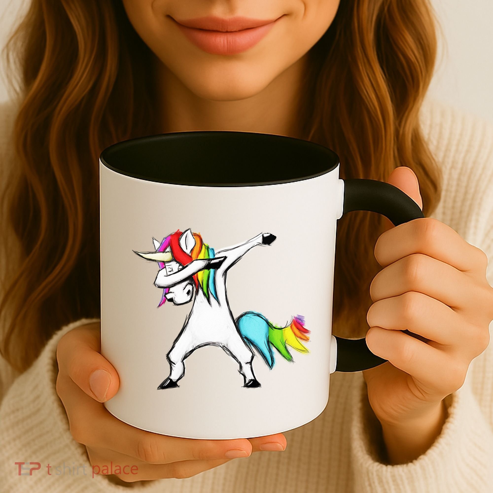 Dabbing Unicorn - Autism Awareness Coffee Mug