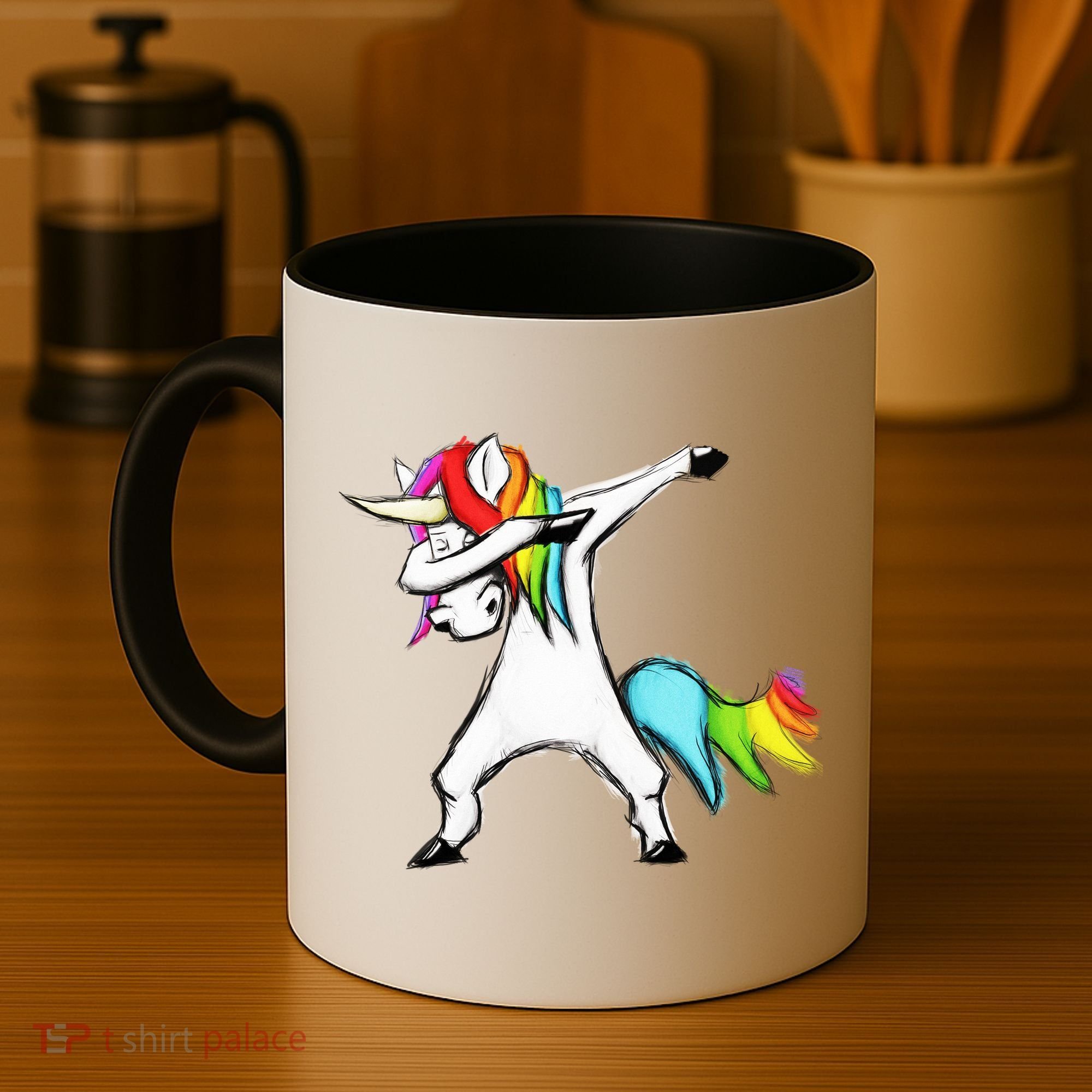 Dabbing Unicorn - Autism Awareness Coffee Mug