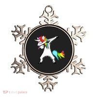 Dabbing Unicorn - Autism Awareness Ornament thumb 0