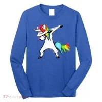 Dabbing Unicorn - Autism Awareness Long Sleeve Shirt thumb 0