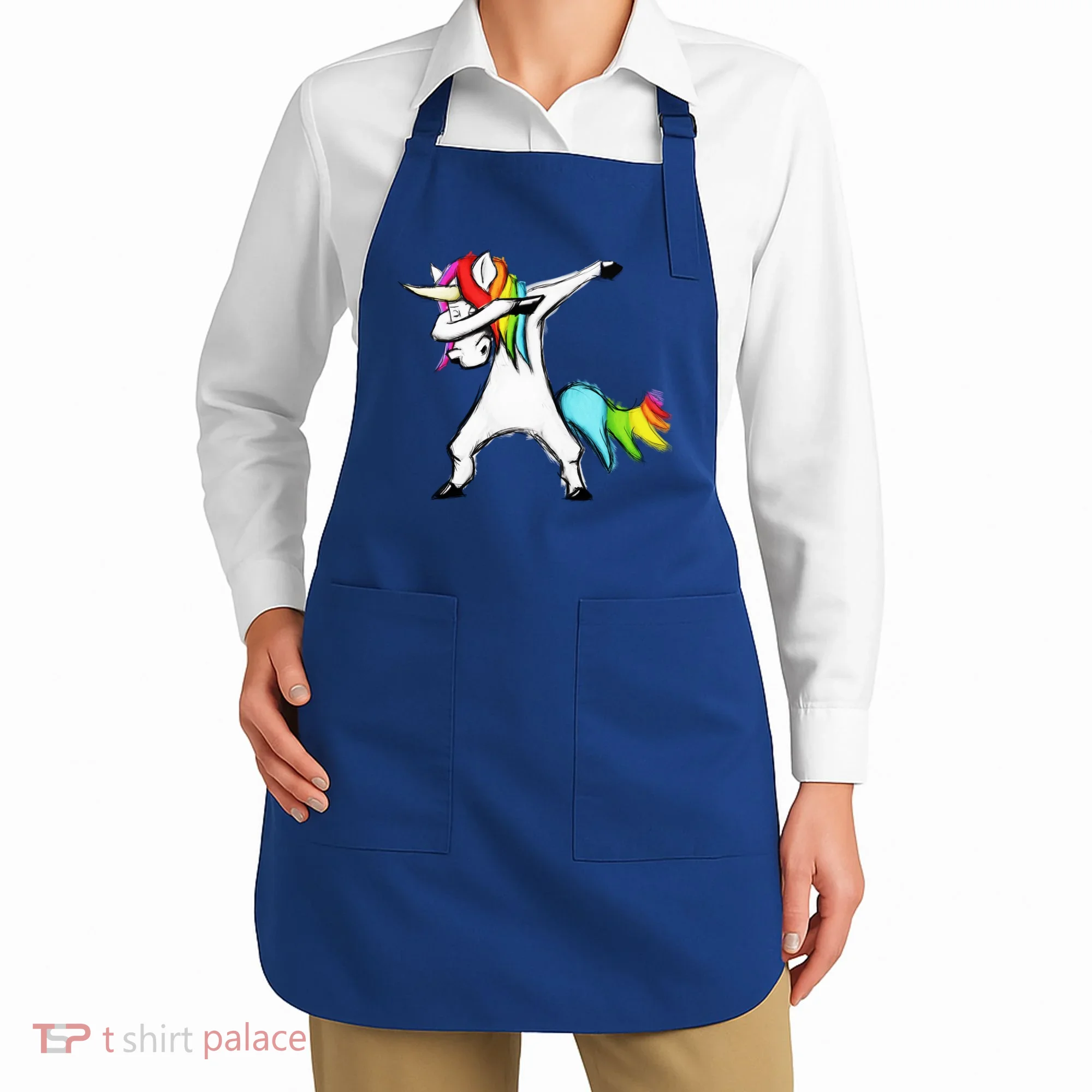Dabbing Unicorn - Autism Awareness Apron